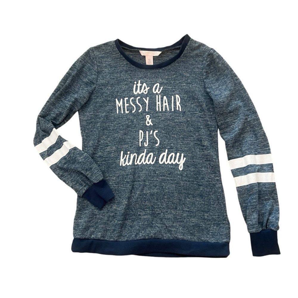Harmony + Havoc "It’s A Messy Hair & PJs Kinda Day" Top M